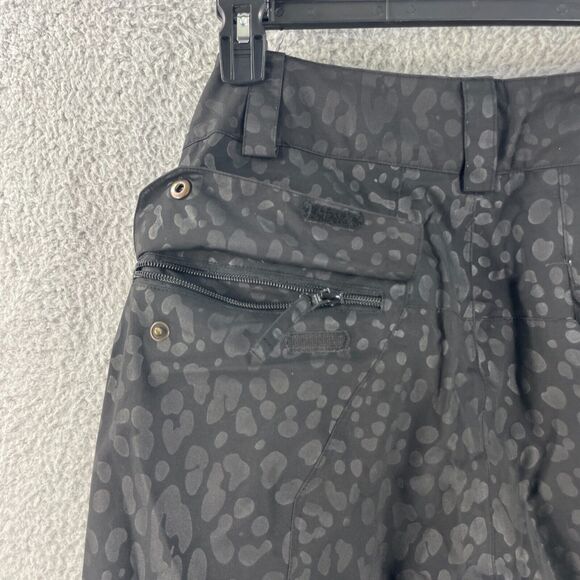 Armada Women's Black Leopard Print Track Pants - Picture 10 of 16